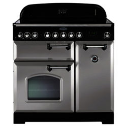 Rangemaster Classic Deluxe 90 Electric Range Cooker Royal Pearl